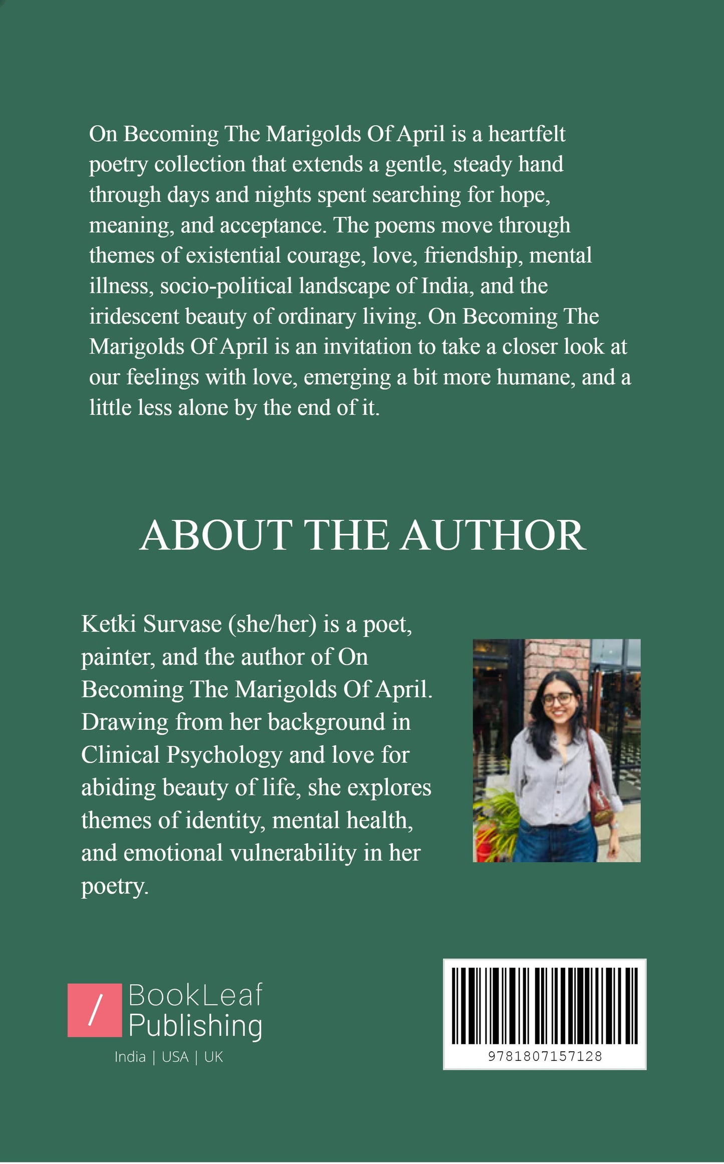 On Becoming The Marigolds Of April
