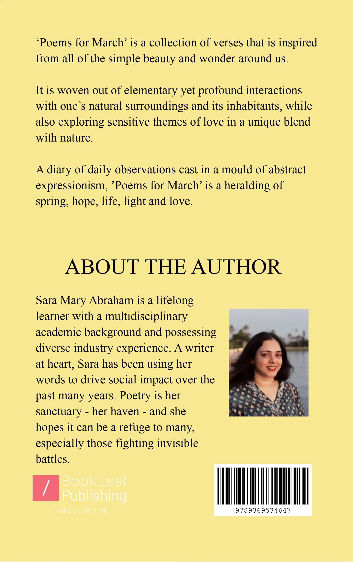 Poems for March