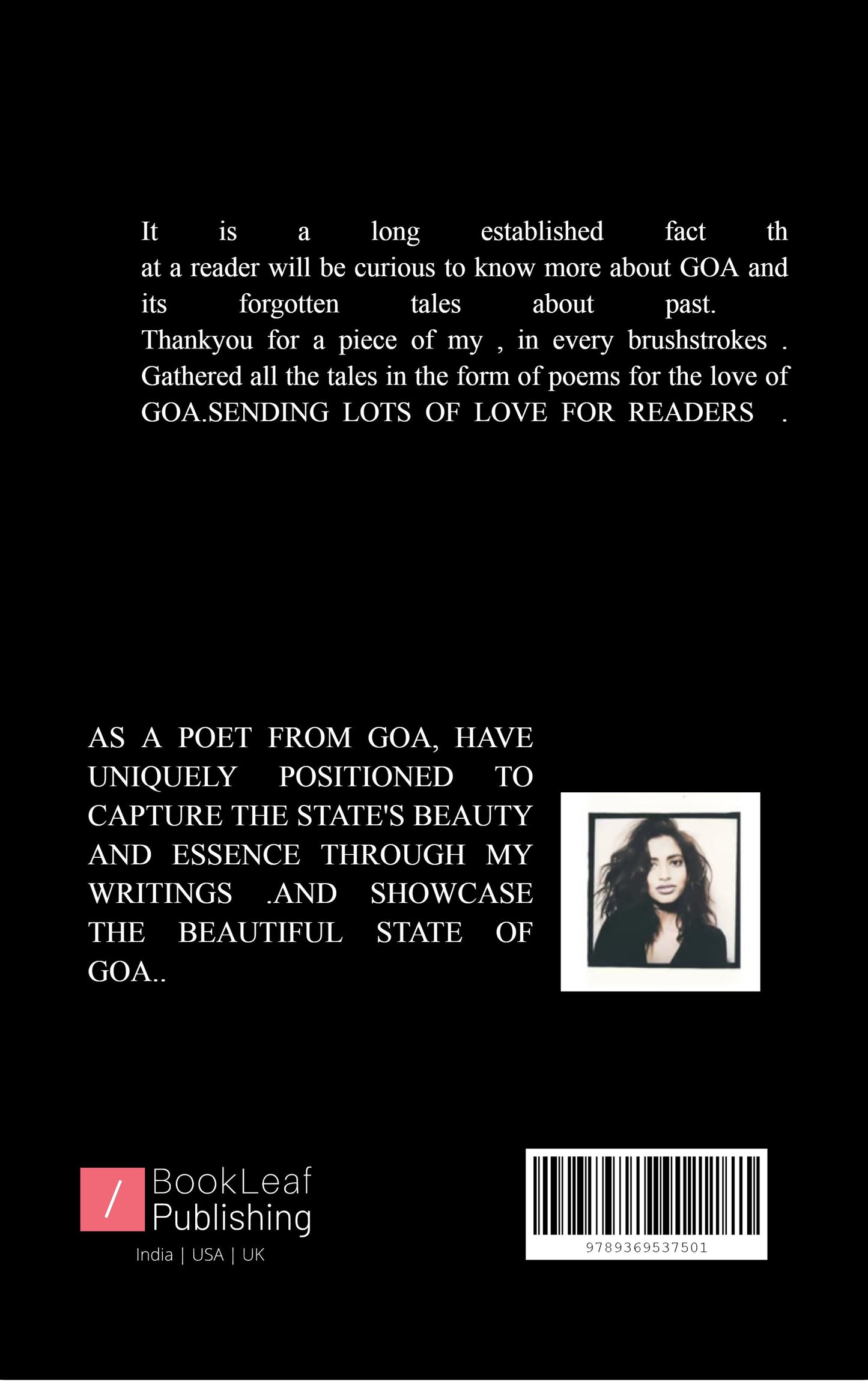 Goan odyssey : Poems from ❤️
