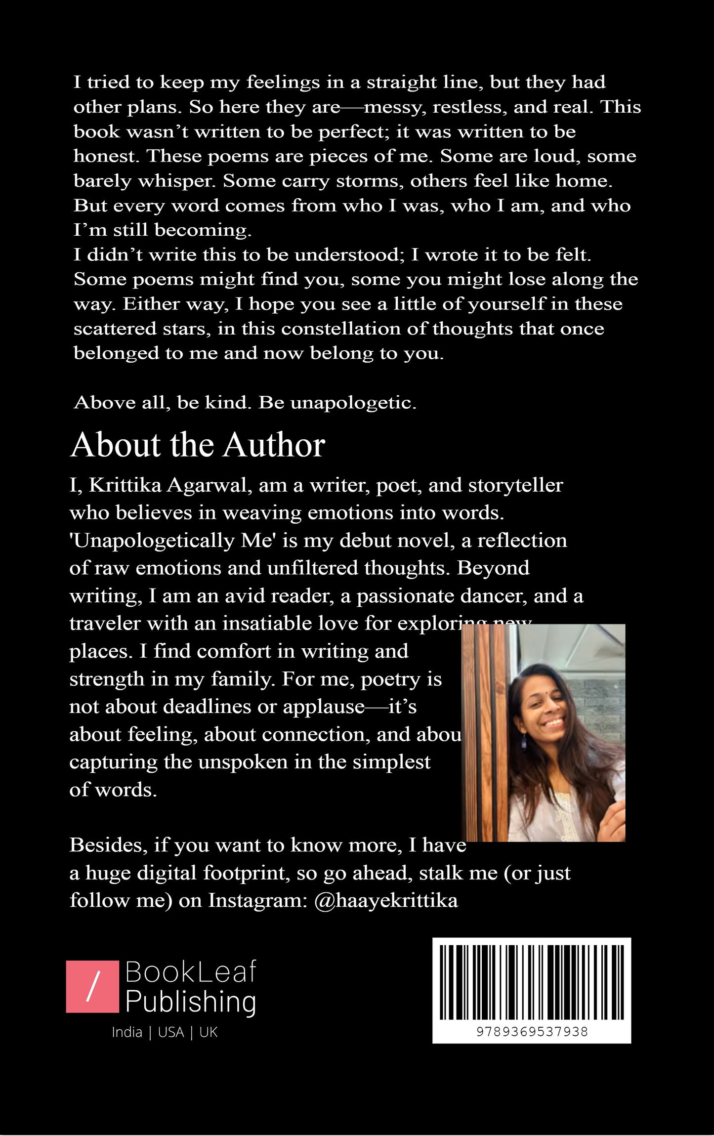 Unapologetically Me.