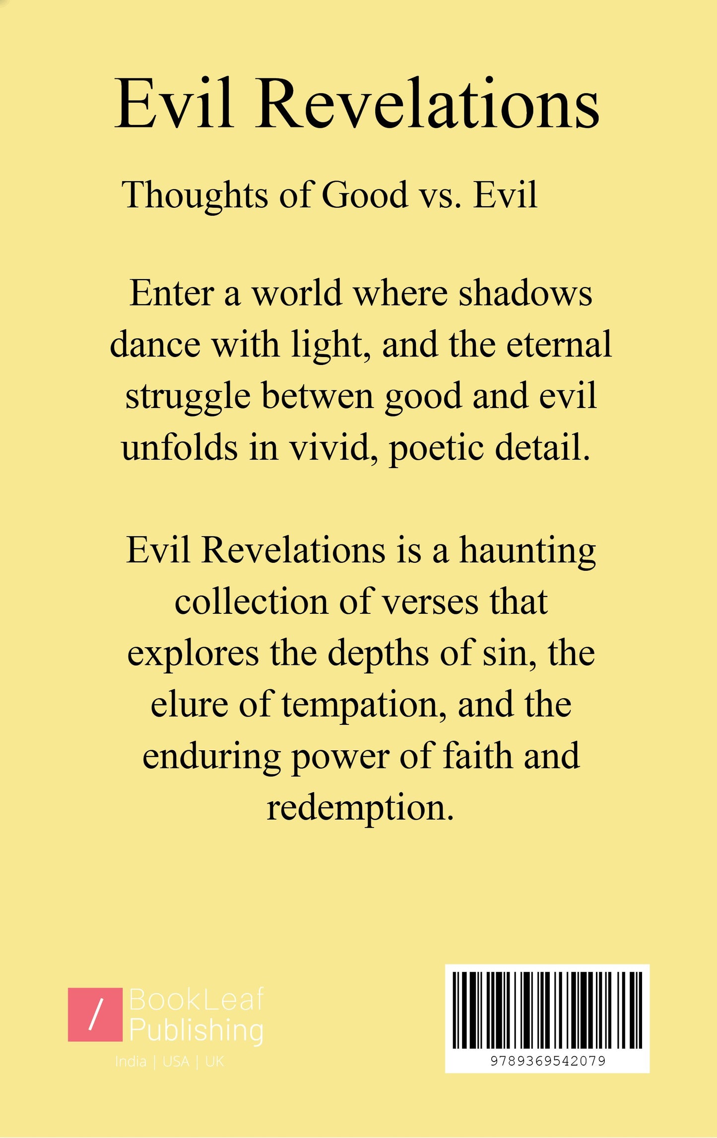 Evil Revelations
