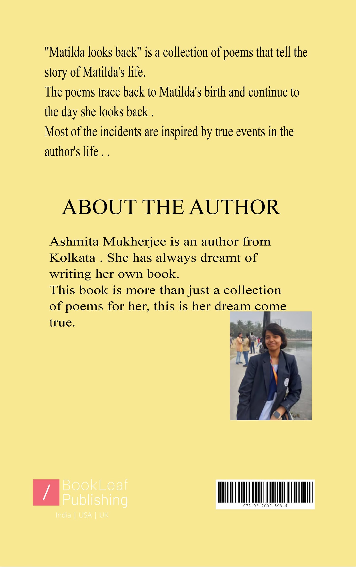 Matilda looks back