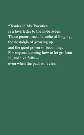 Tender in my 20's
