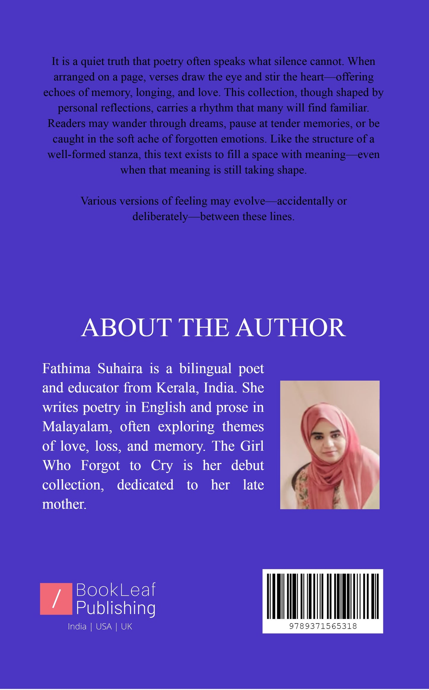 The Girl Who Forgot to Cry