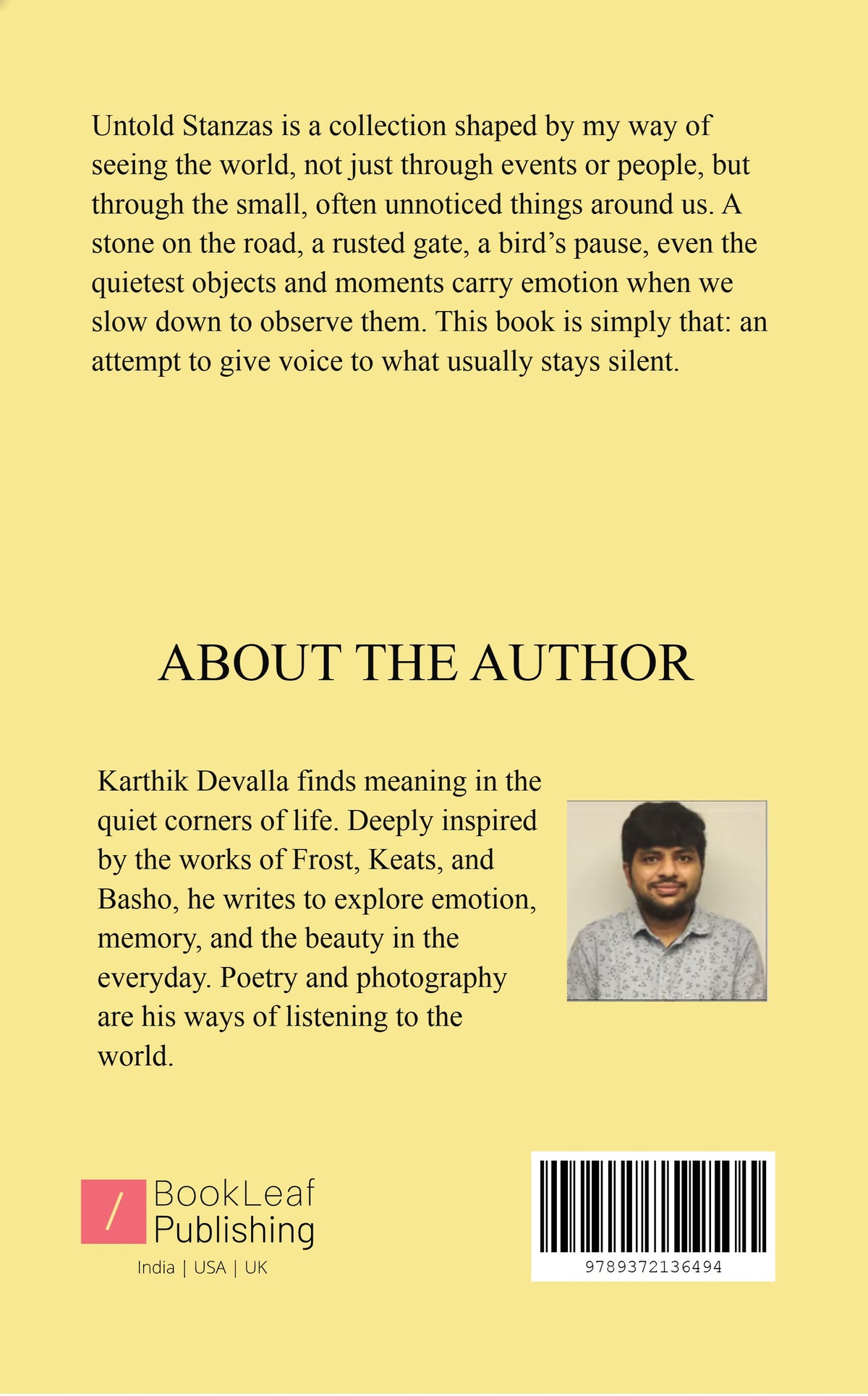 Untold Stanzas