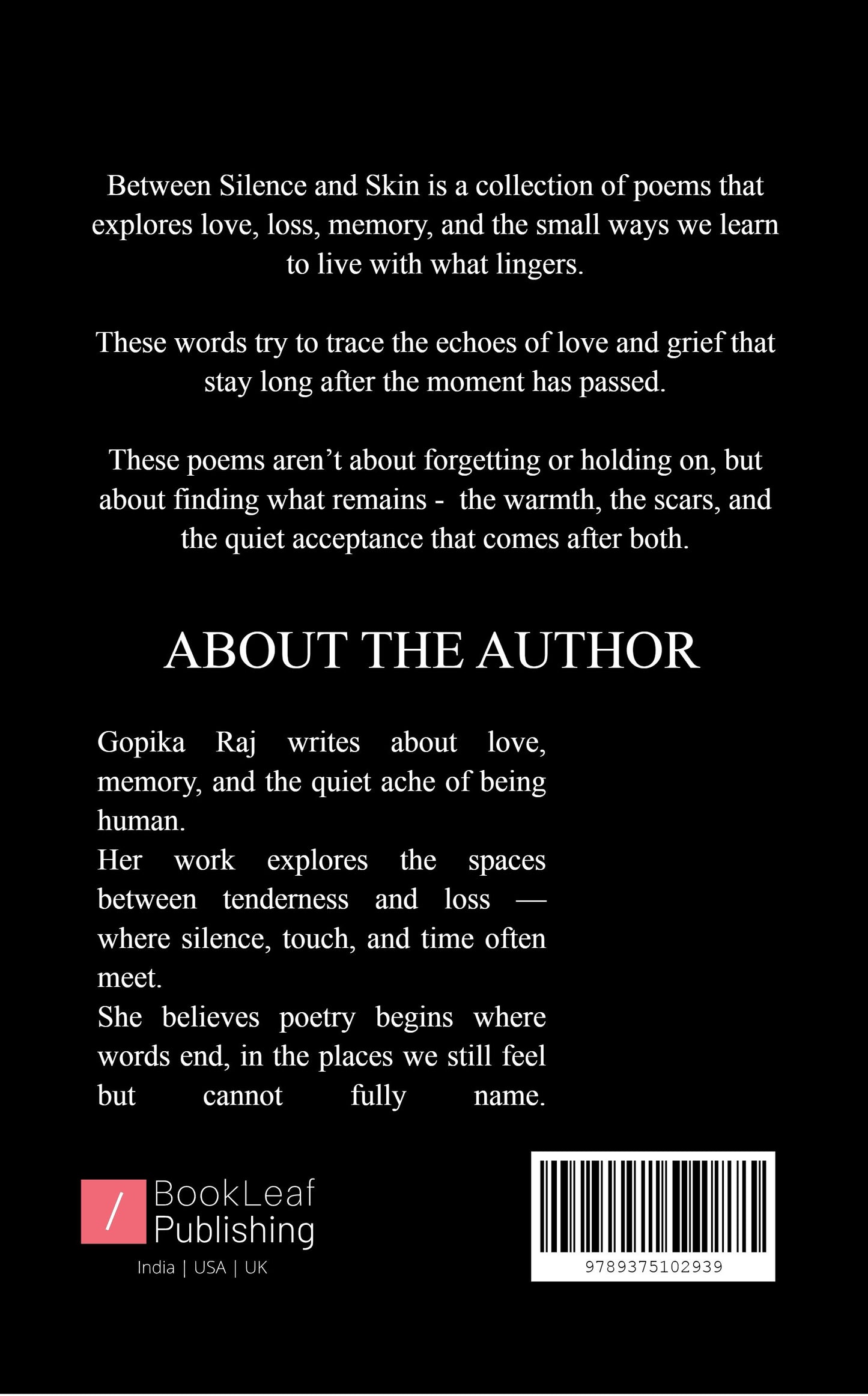 Between Silence and Skin