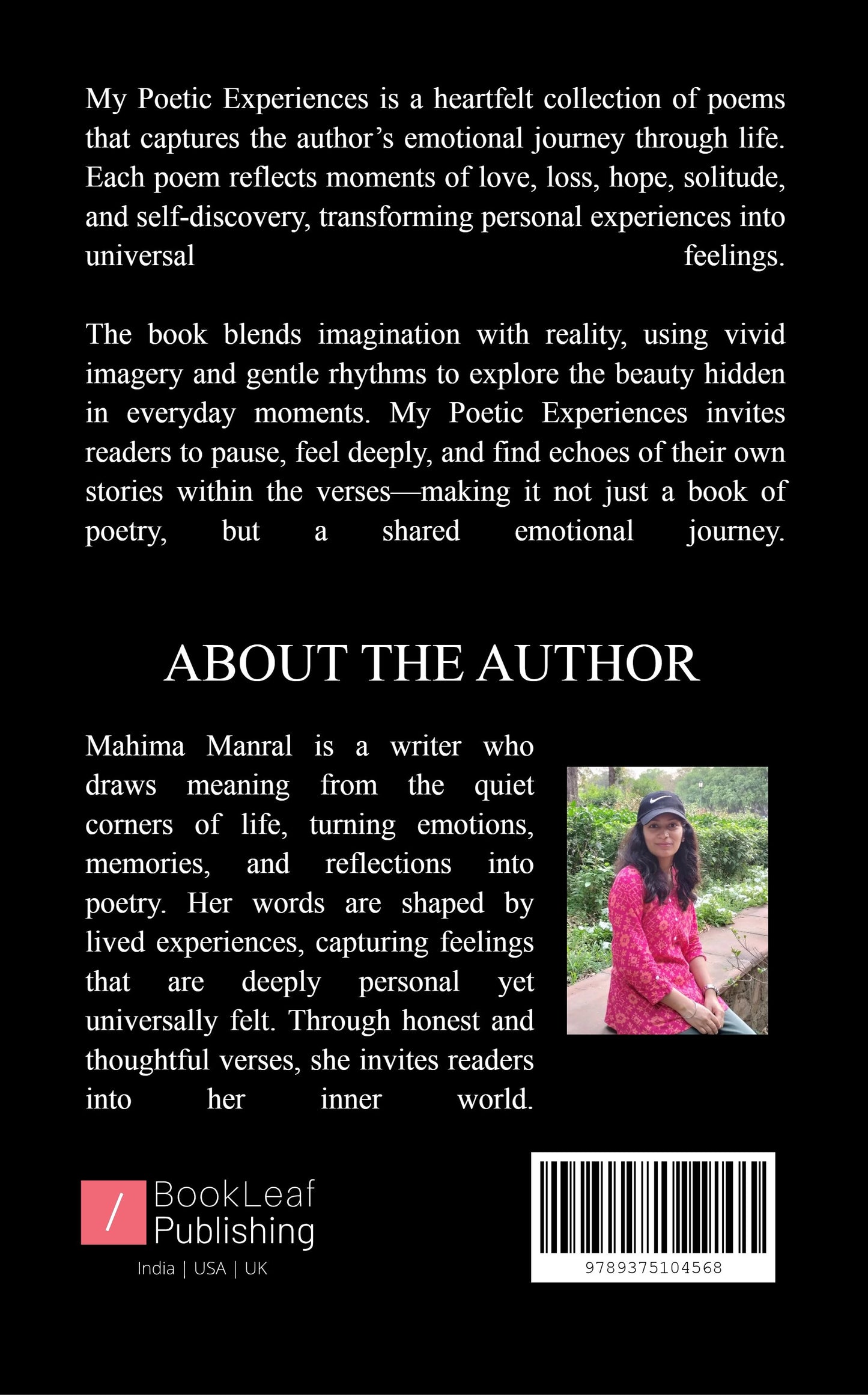 My Poetic Experiences