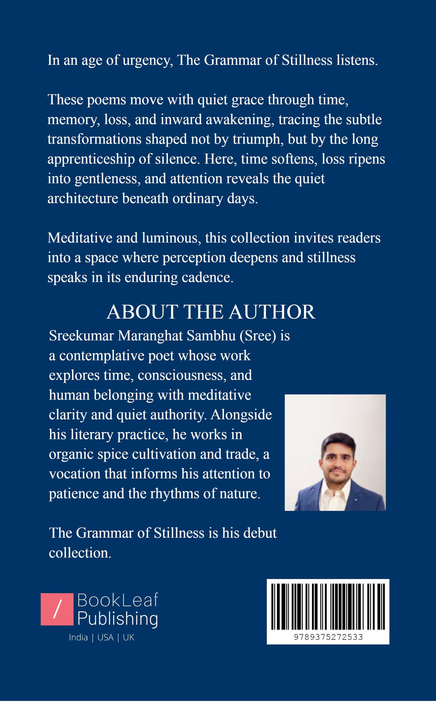 The Grammar of Stillness