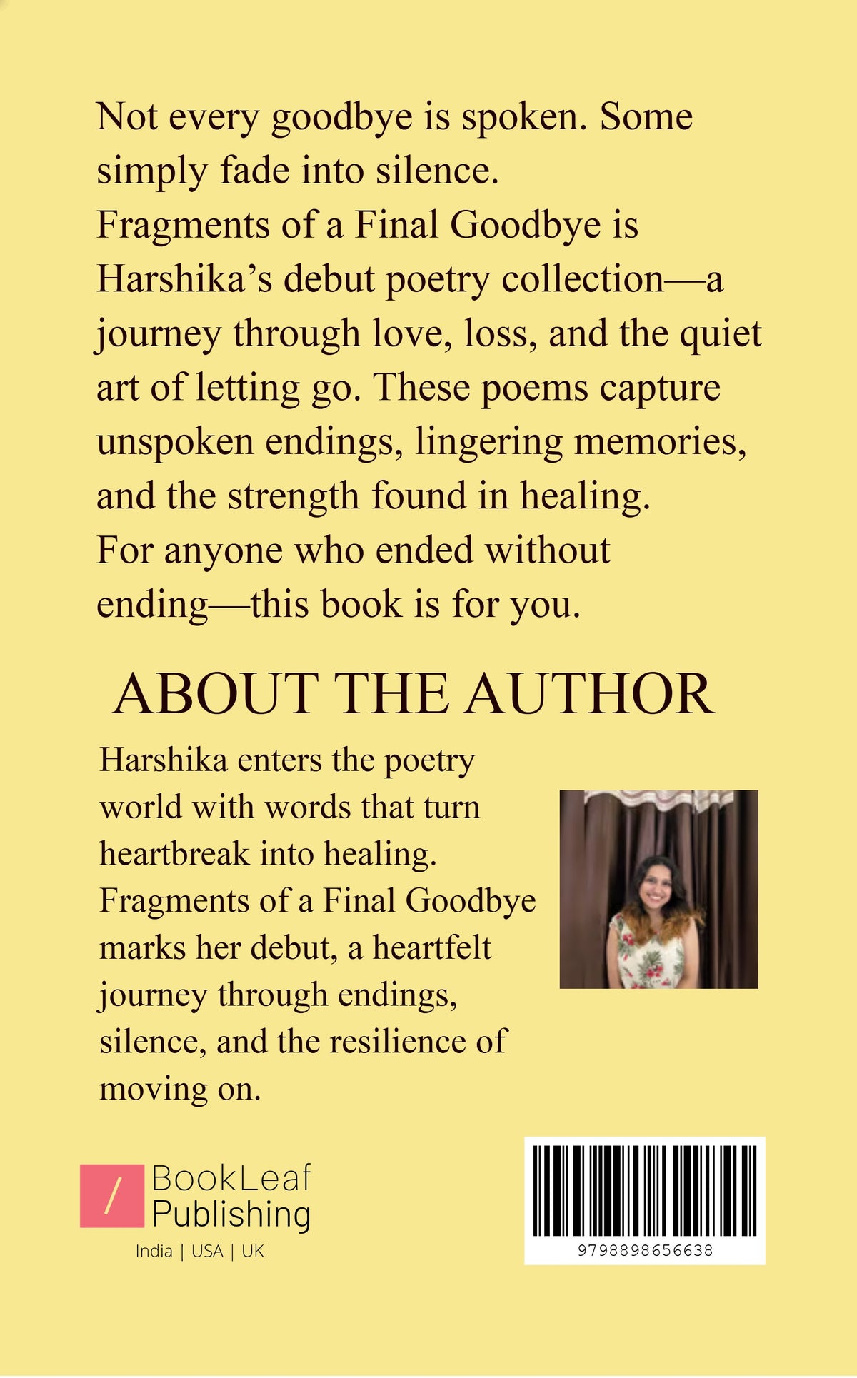 Fragments of a final goodbye