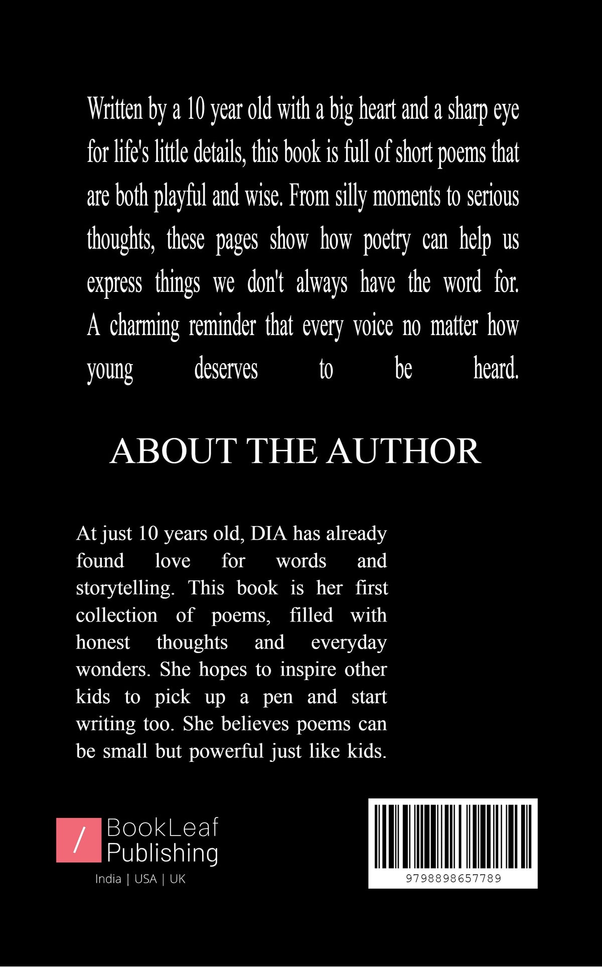 My World, My Words