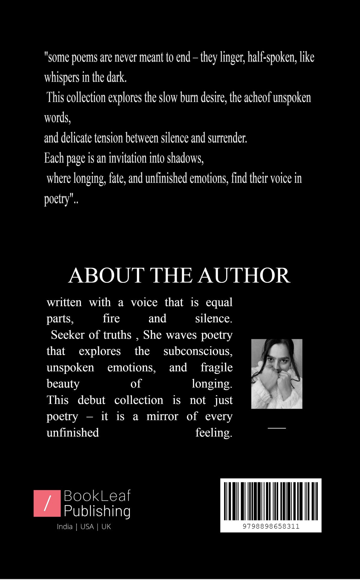 Unfinished poems