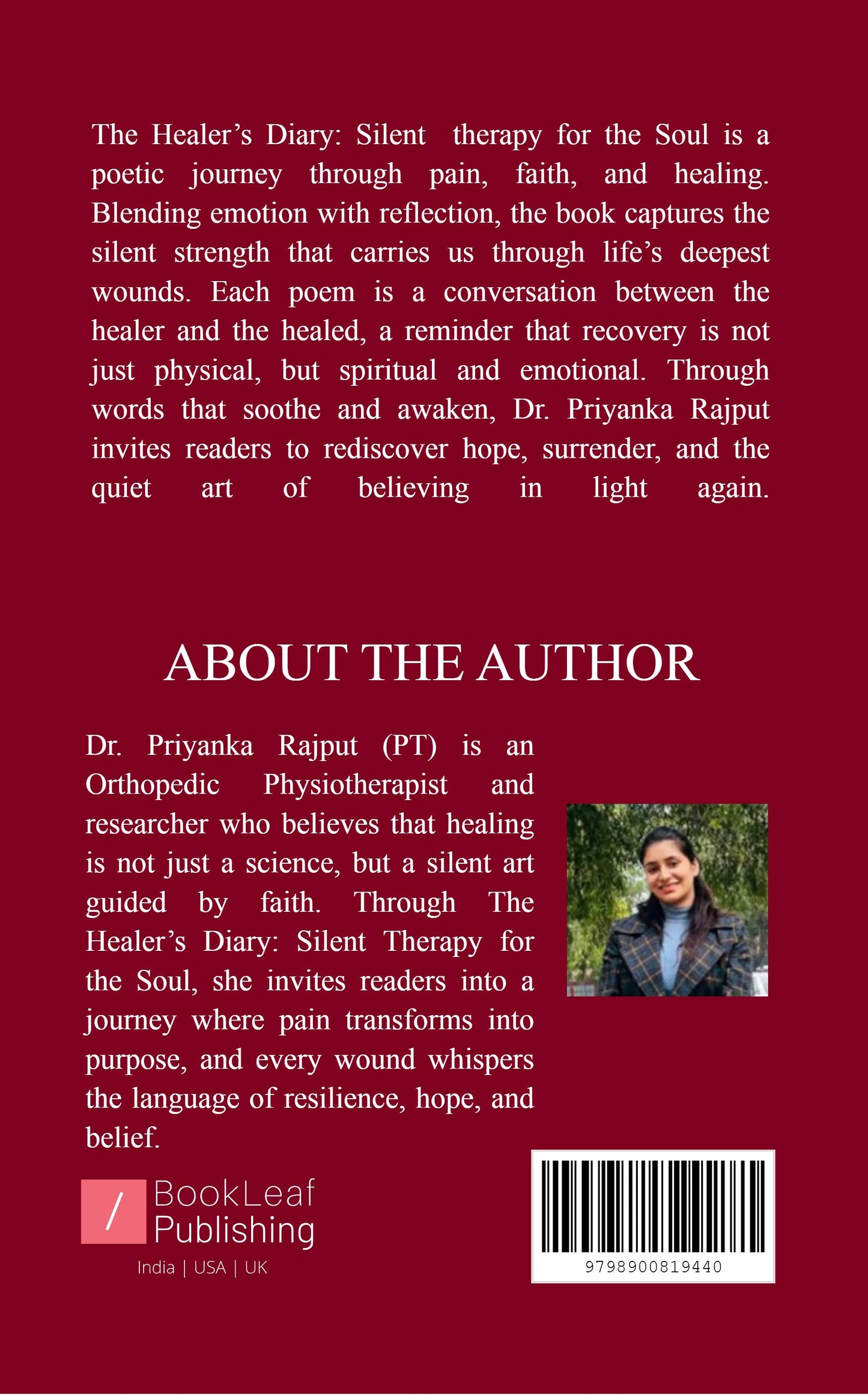 The Healer’s Diary: Silent Therapy for the Soul
