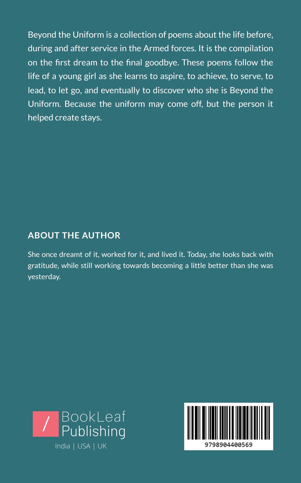 BEYOND THE UNIFORM