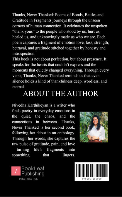 Thanks, Never Thanked