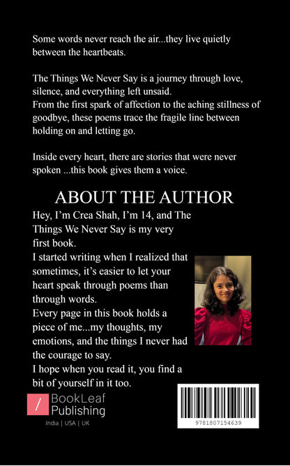 The Things We Never Say