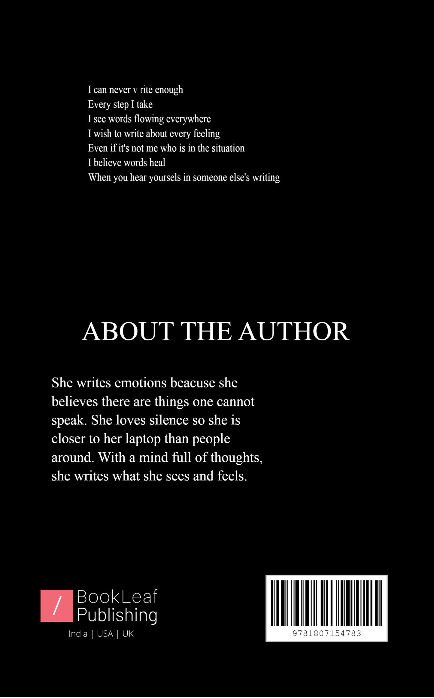 SCATTERED WORDS