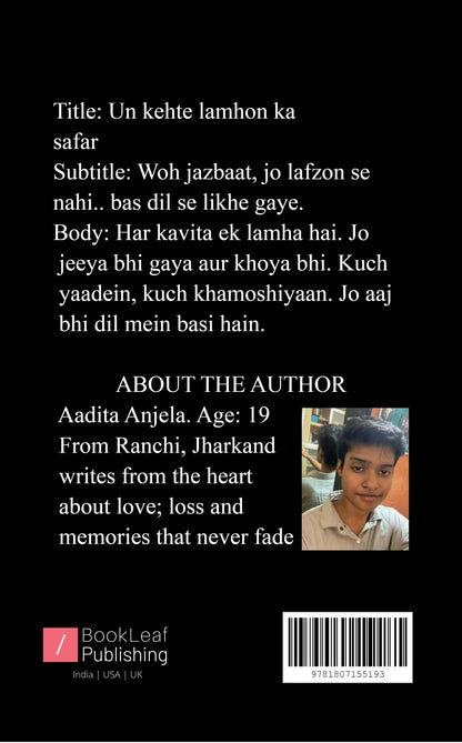 Un Kehte Lamhon Ka Safar