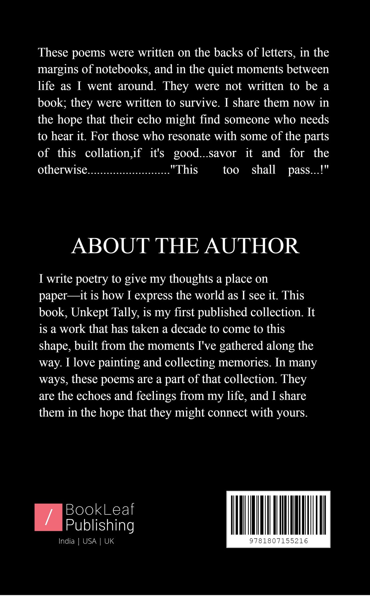 The Unkept Tally