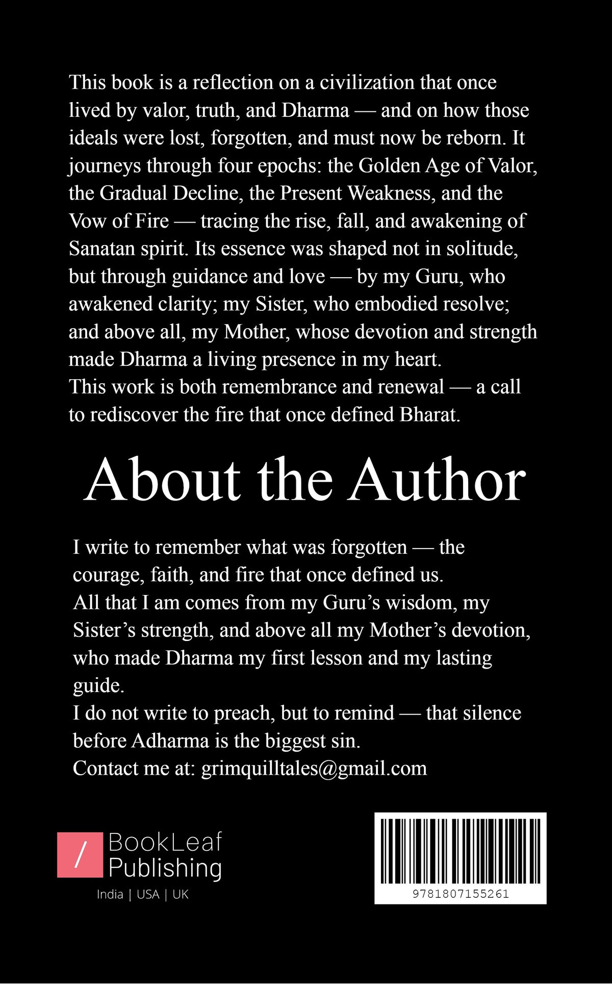 Awakening of the warrior: Dharma Redefined
