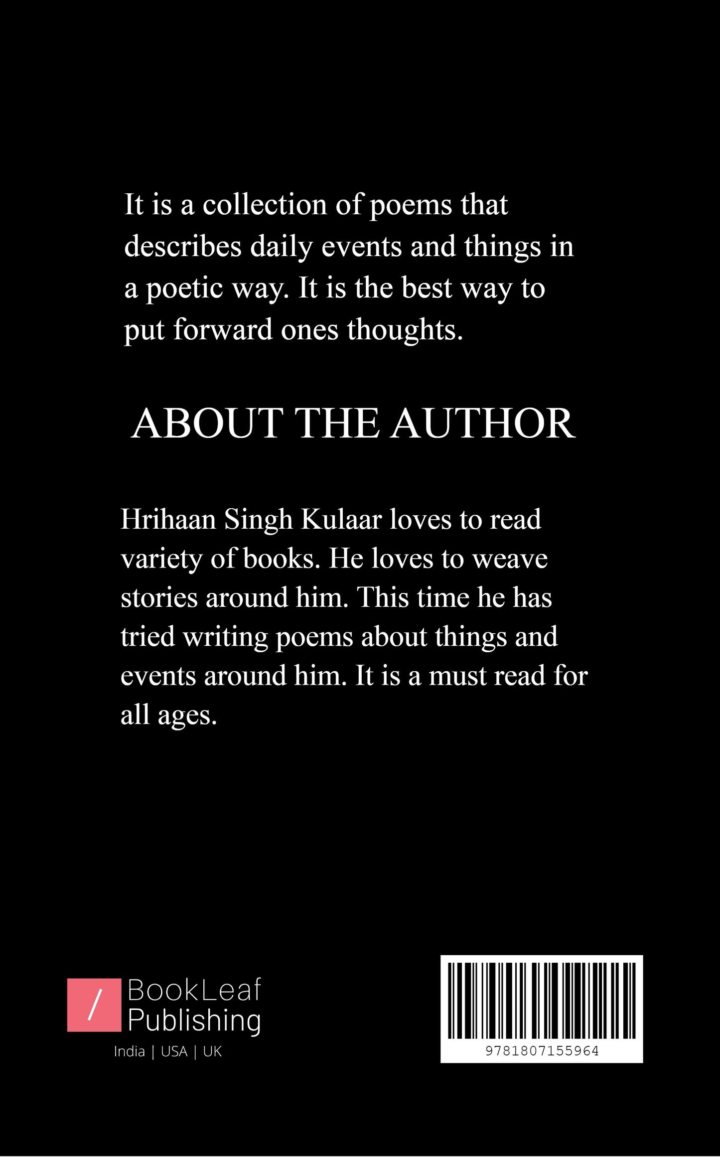collection of poems