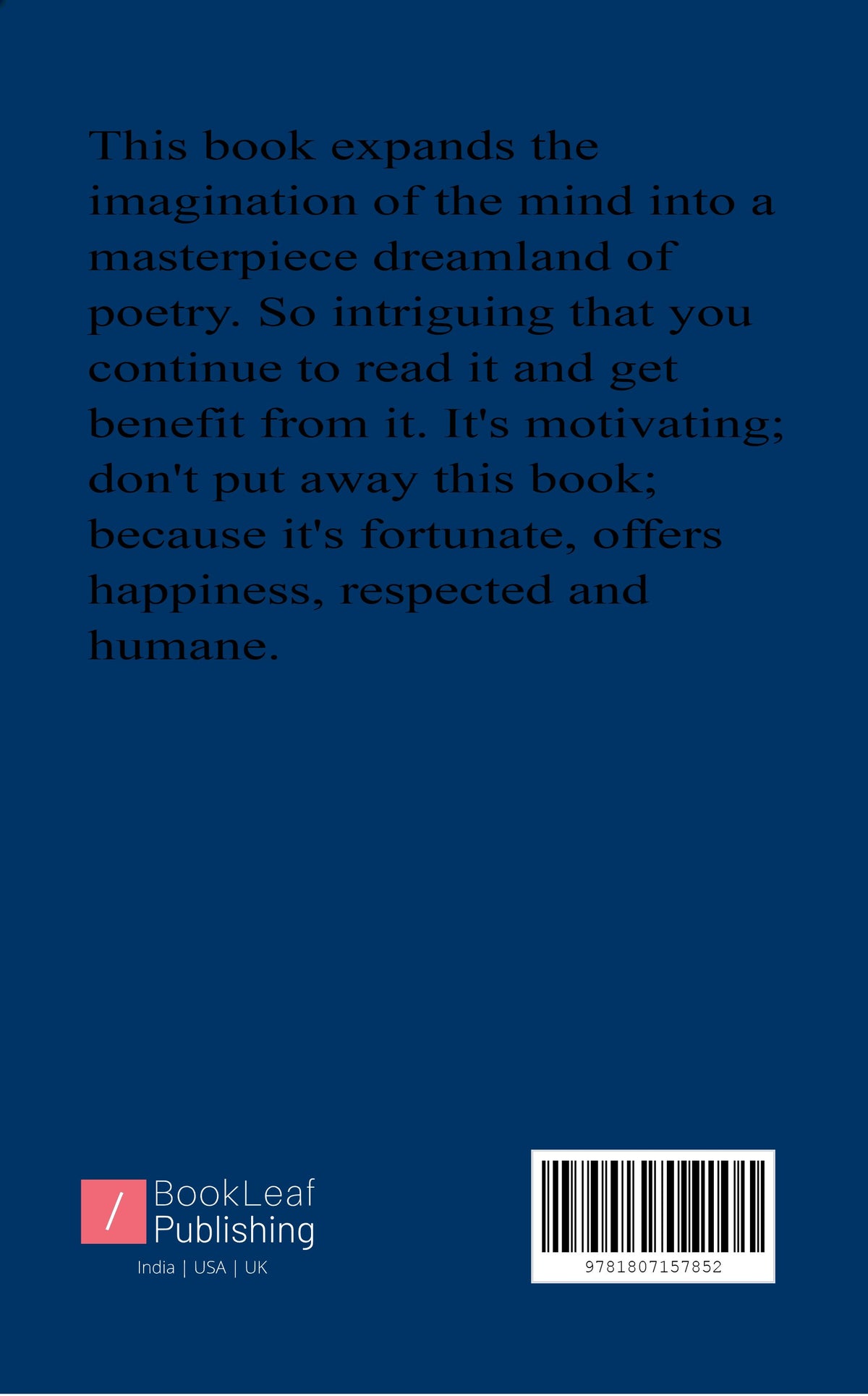 I am Into My Poems