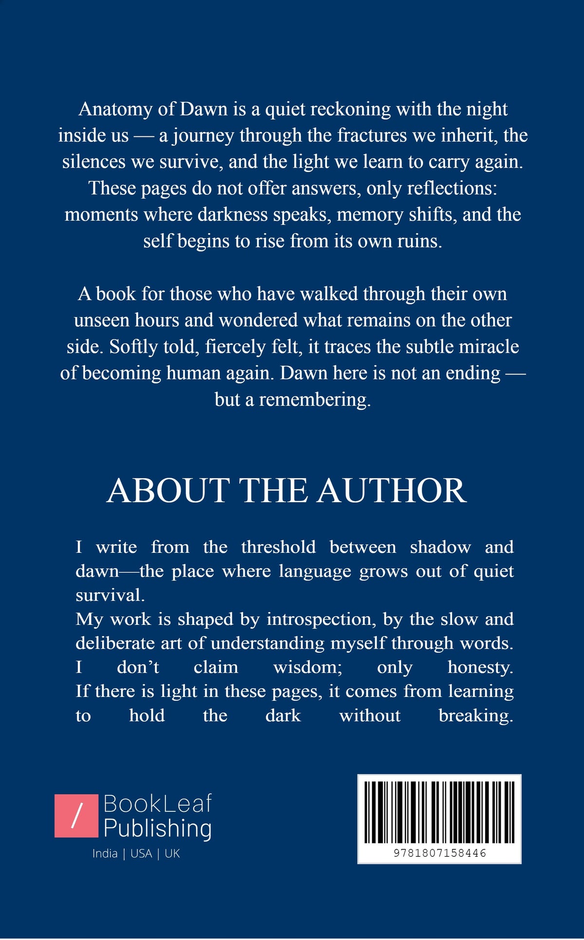 Anatomy of Dawn