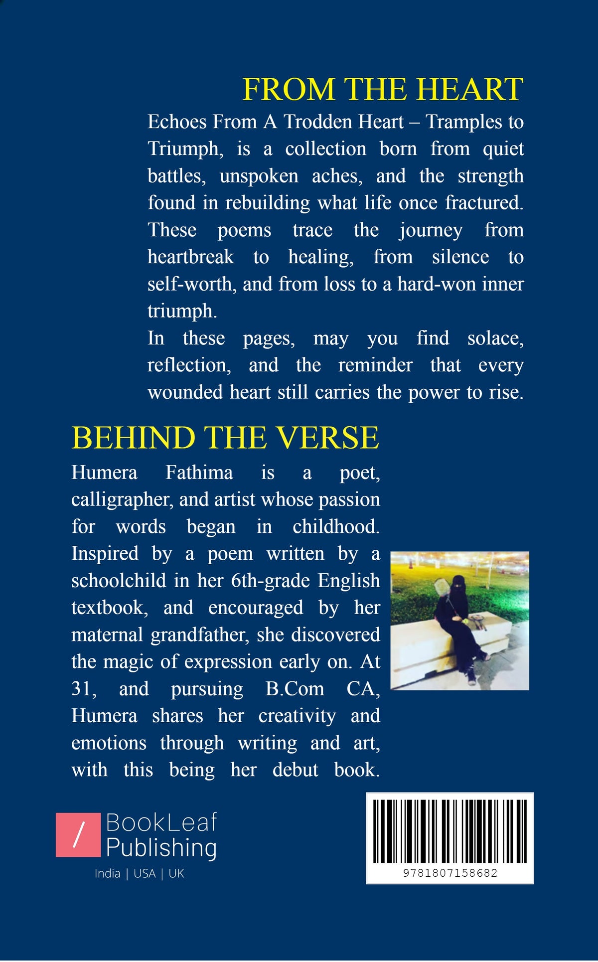 Echoes from a Trodden Heart — Tramples to Triumph