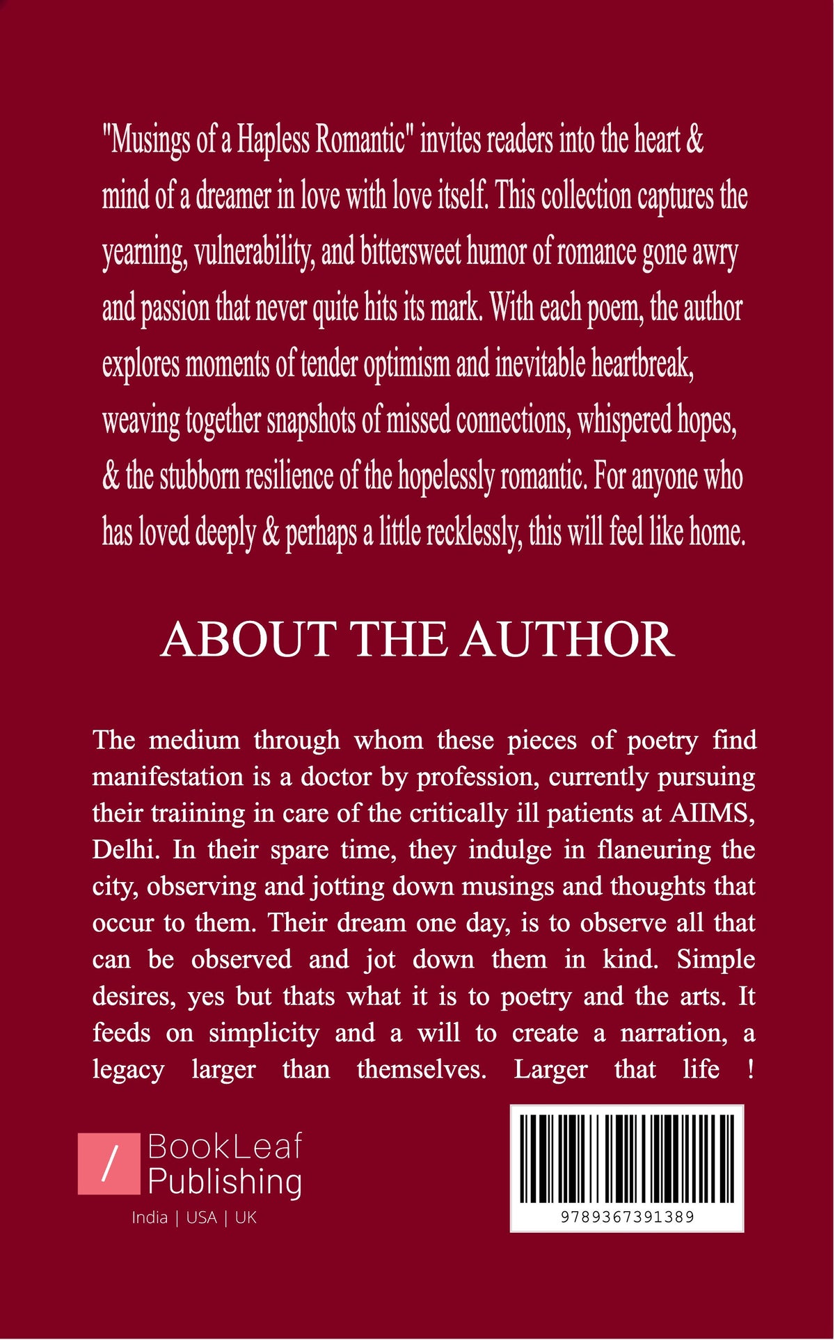 Musings Of A Hapless Romantic