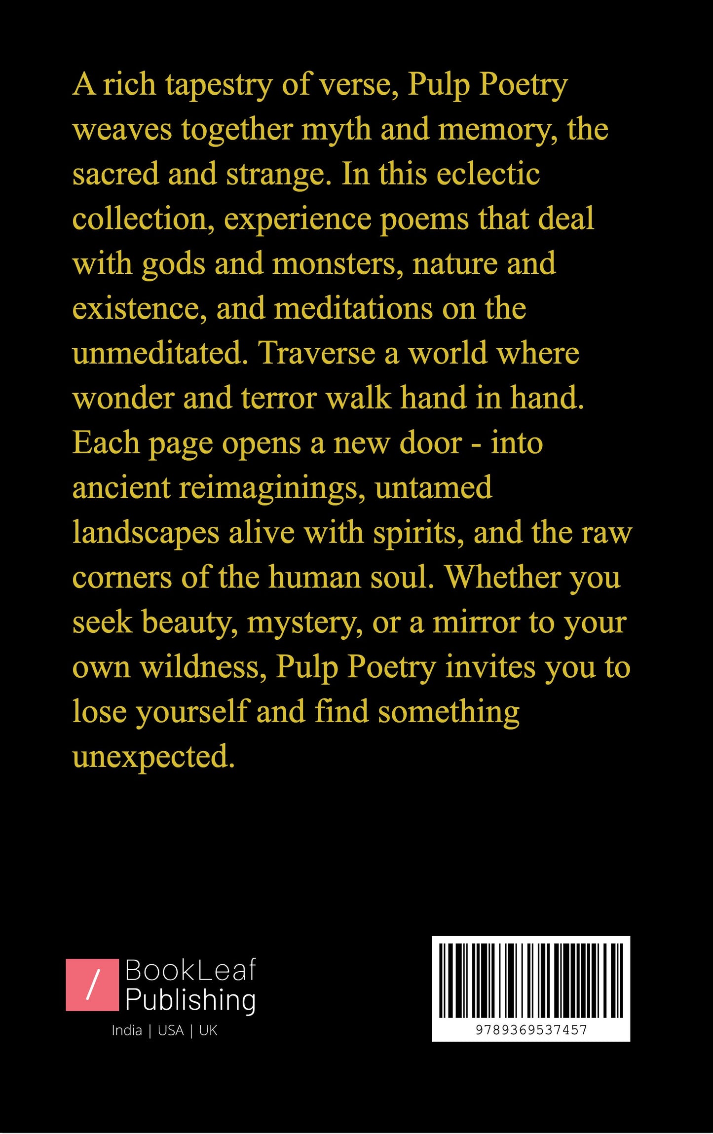 Pulp Poetry