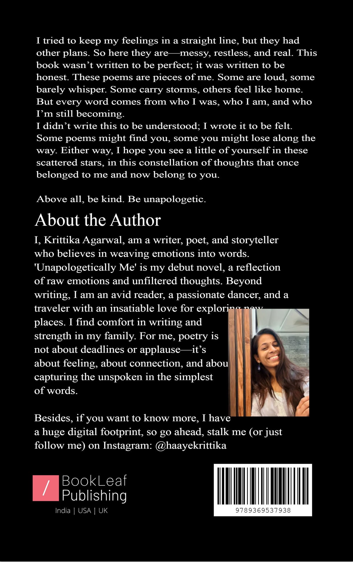 Unapologetically Me.