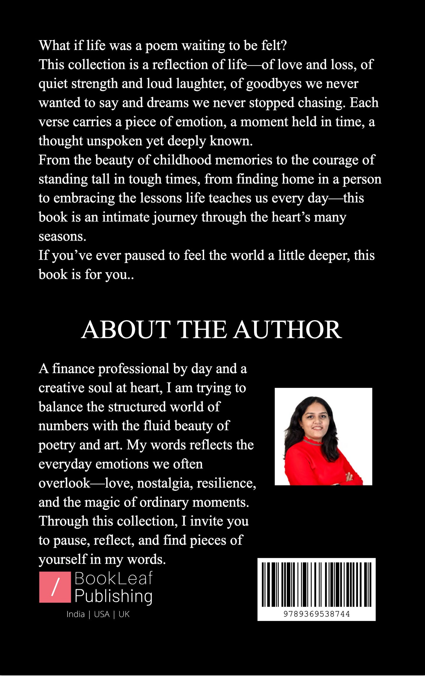 In the Silence, I write