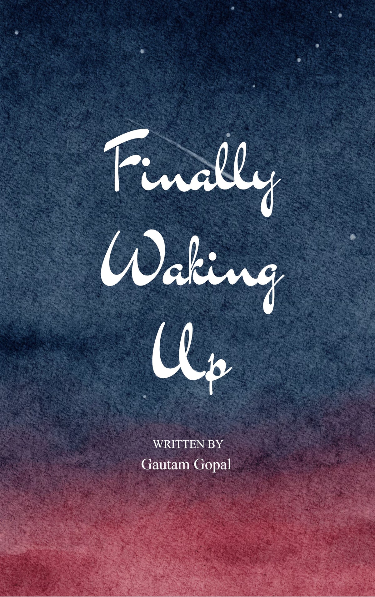 Finally waking up