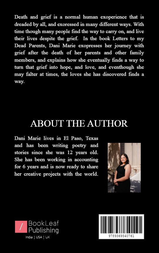 Letters to my Dead Parents