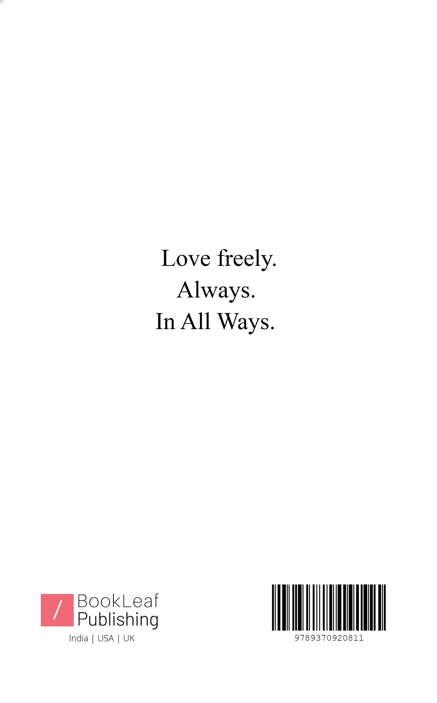 Random Thoughts, On Love