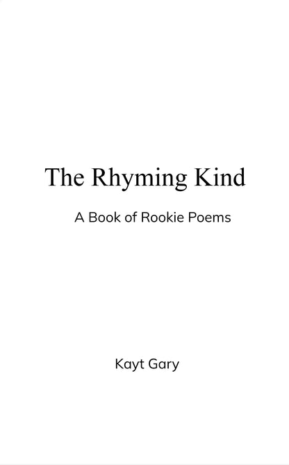 The Rhyming Kind