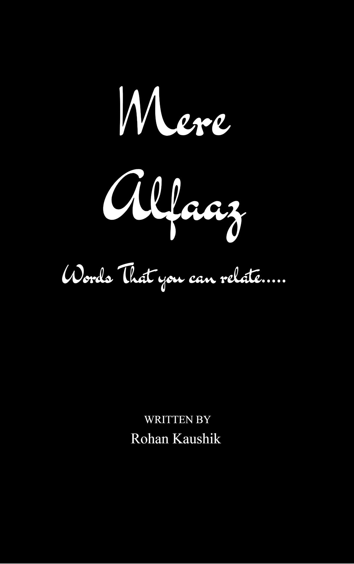 Mere Alfaaz