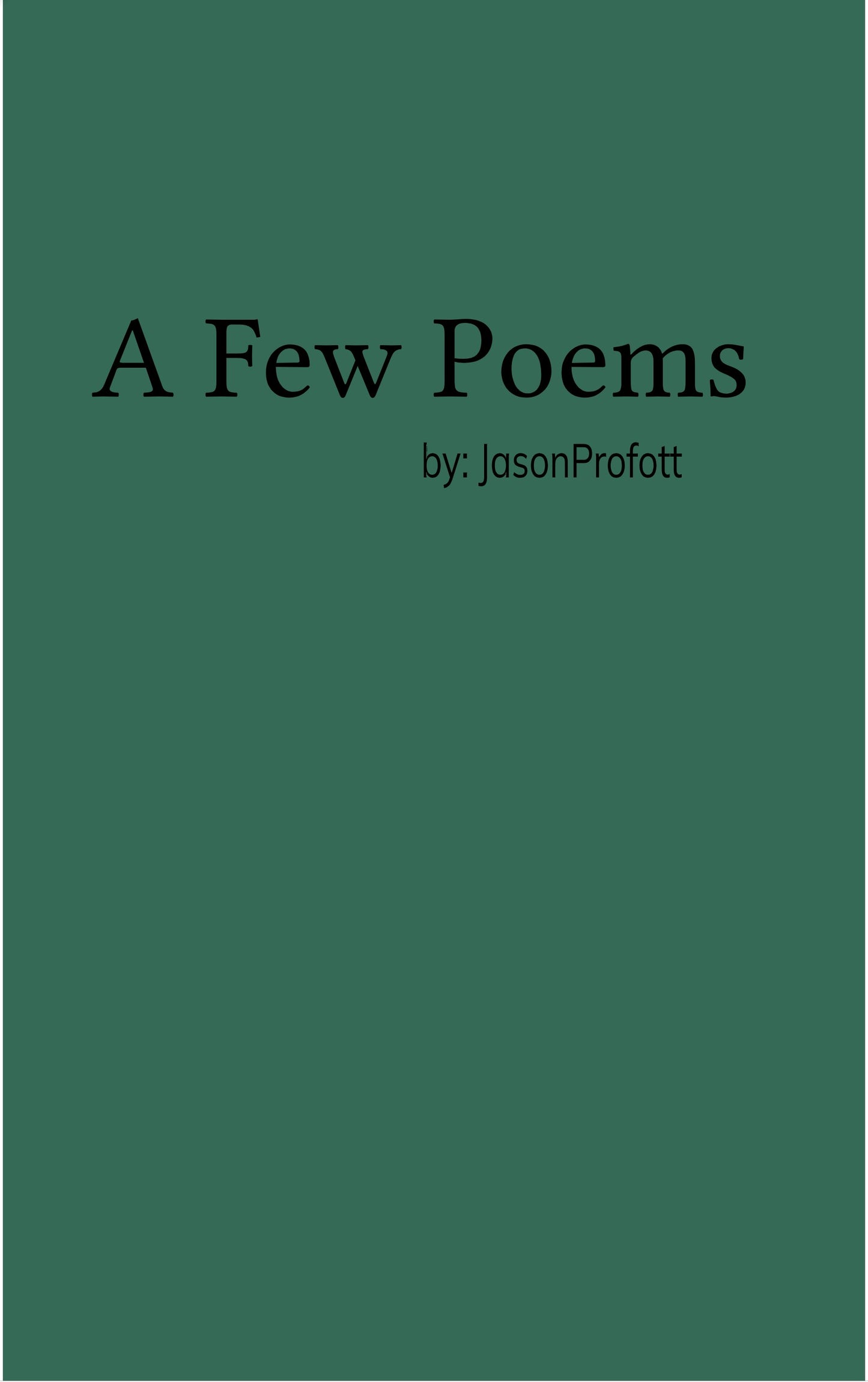 A few poems
