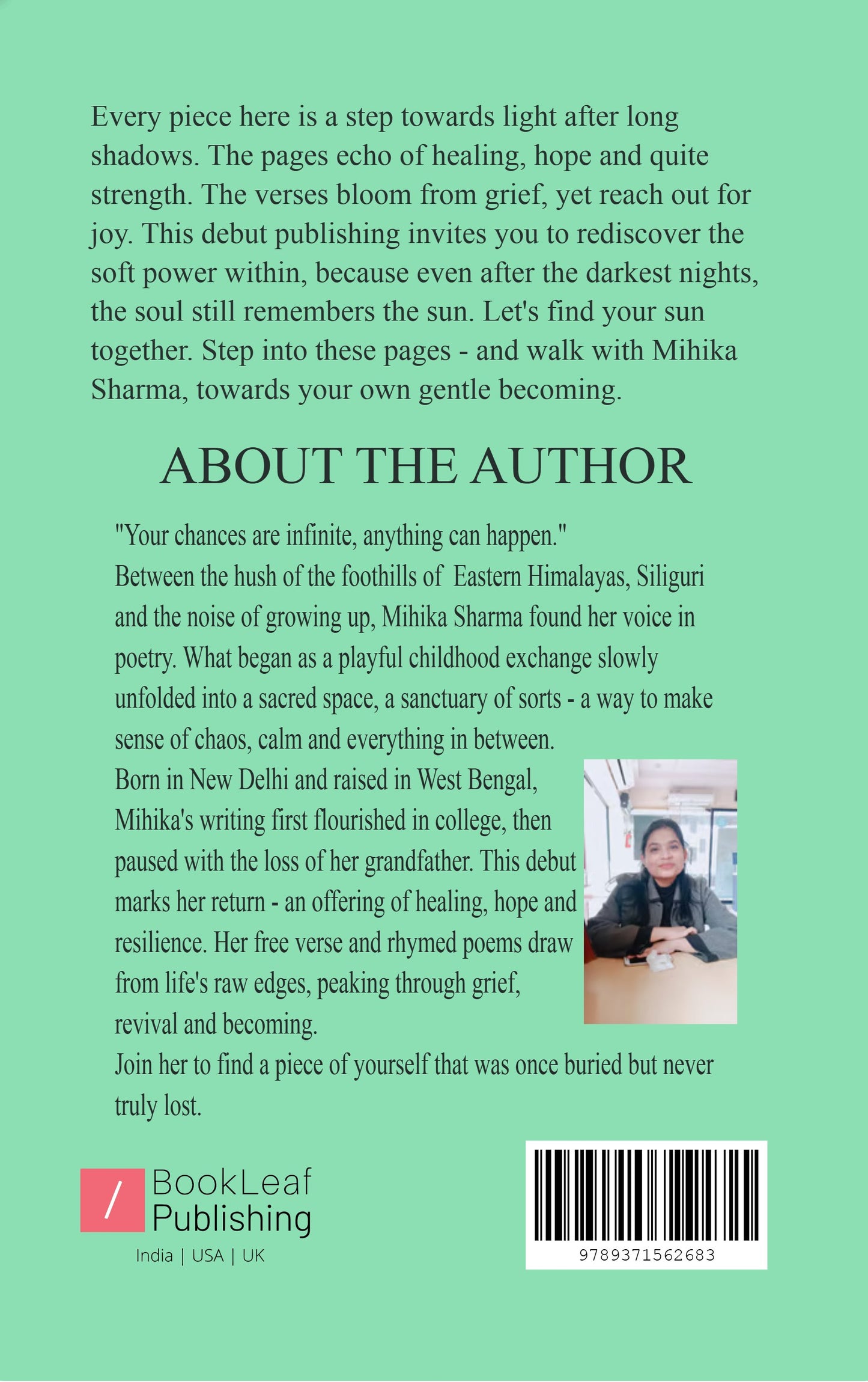Whispers of Dew : Poems of Becoming
