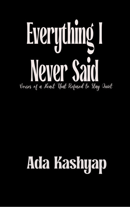 Everything I Never Said