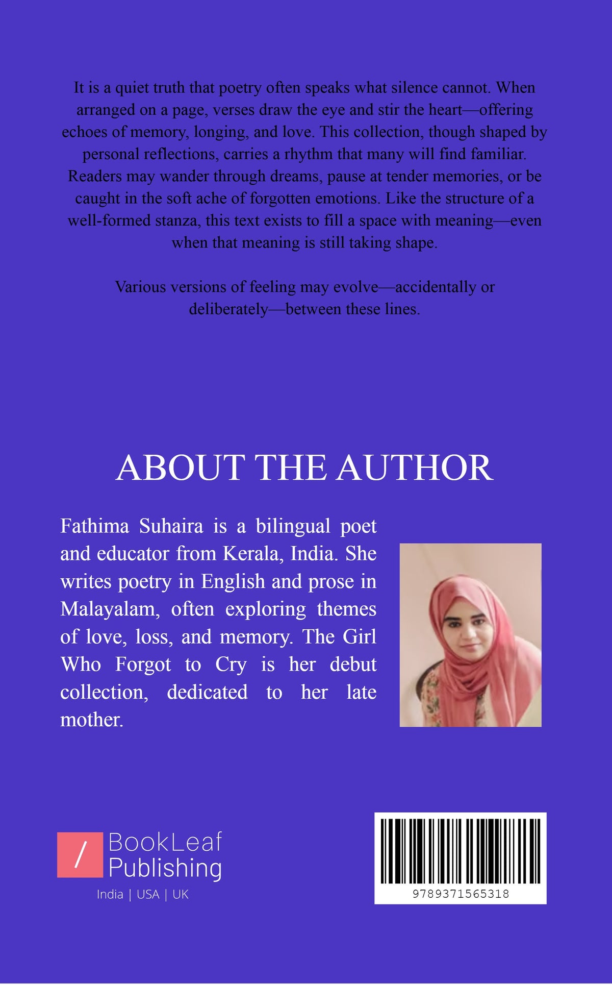 The Girl Who Forgot to Cry