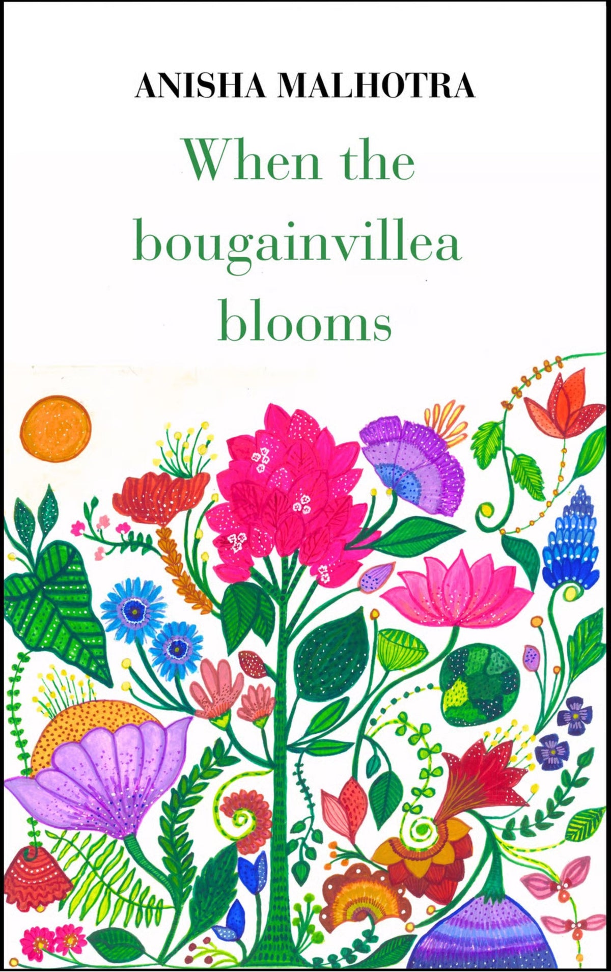 When the bougainvillea blooms