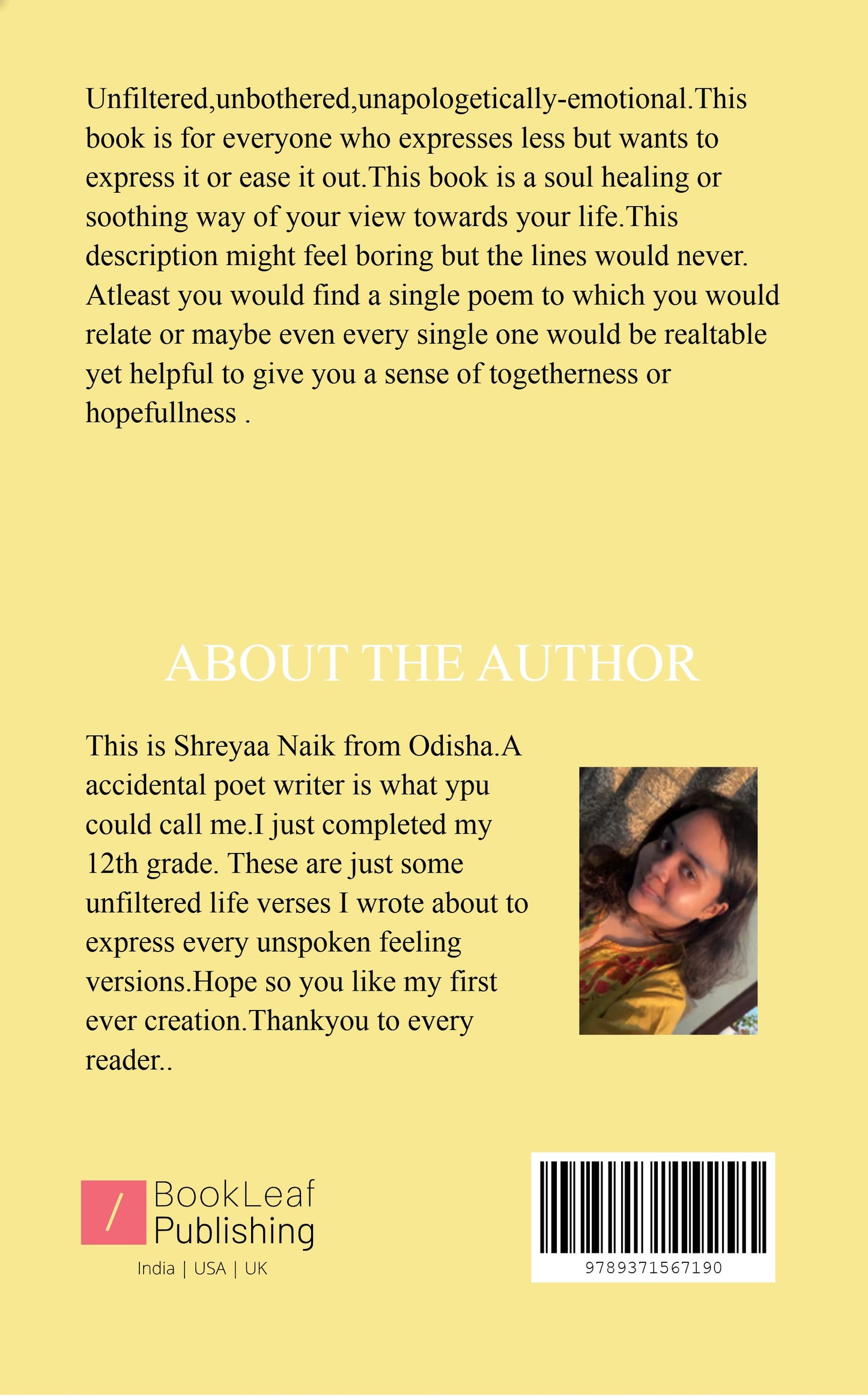 Unfiltered:Life in Verses