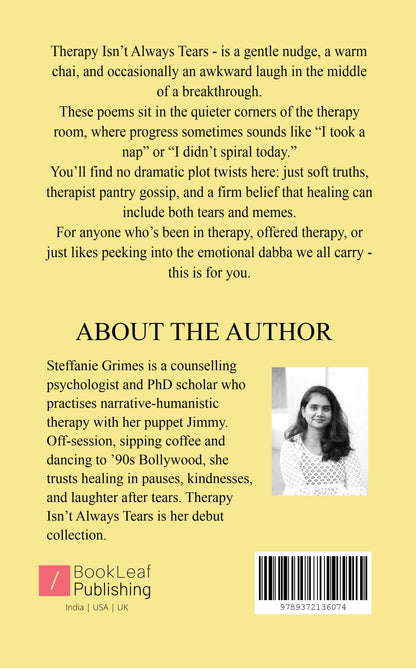 Therapy Isn’t Always Tears