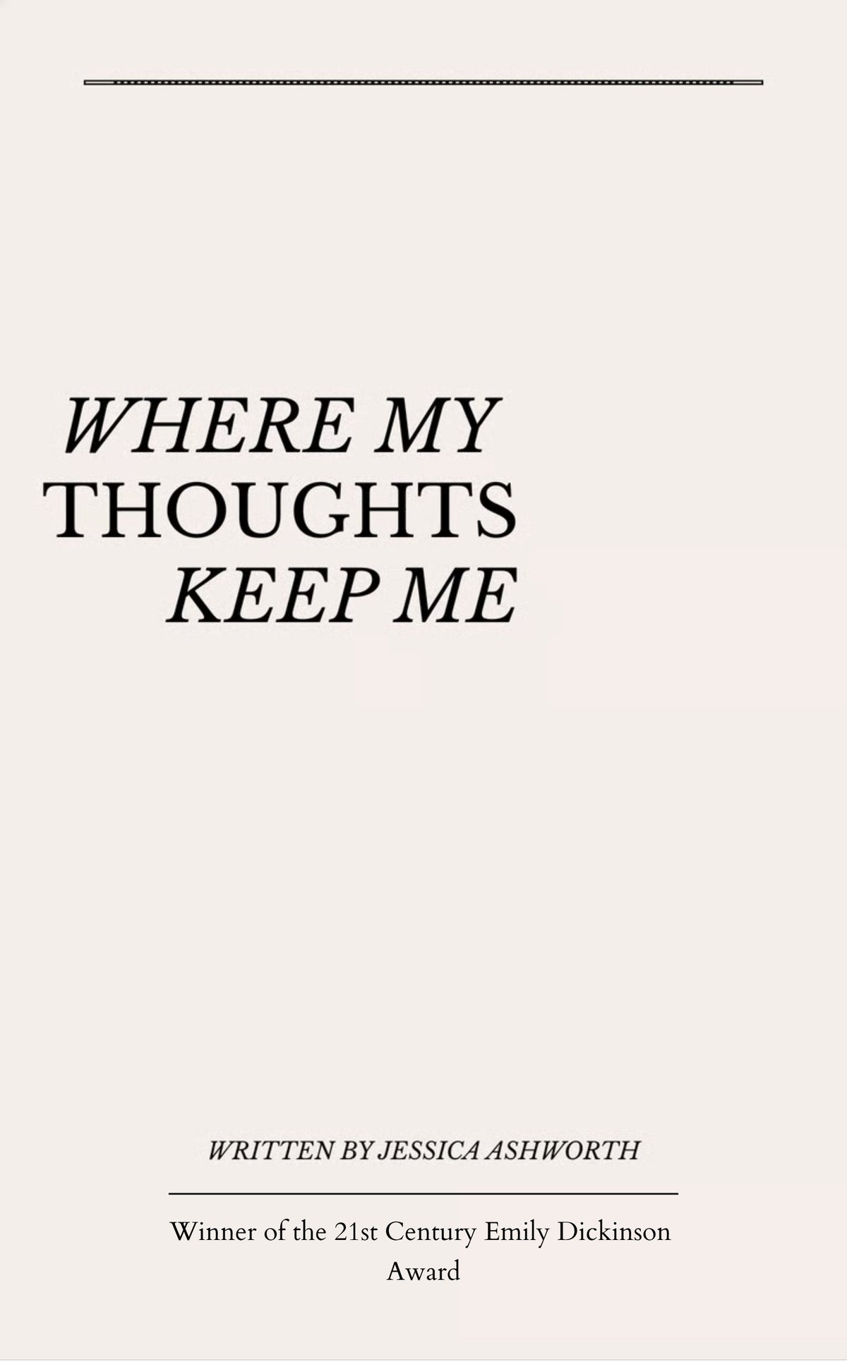 where my thoughts keep me