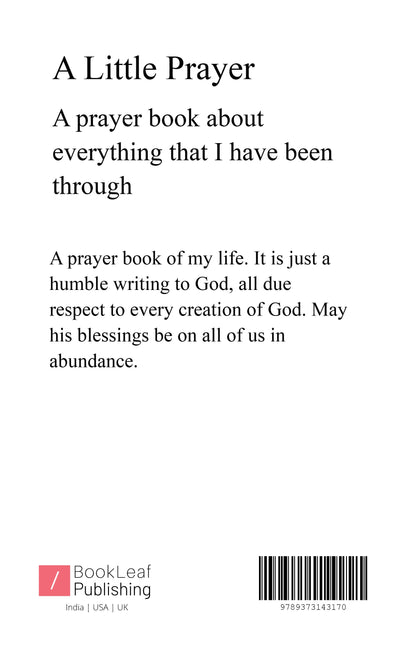 A little Prayer