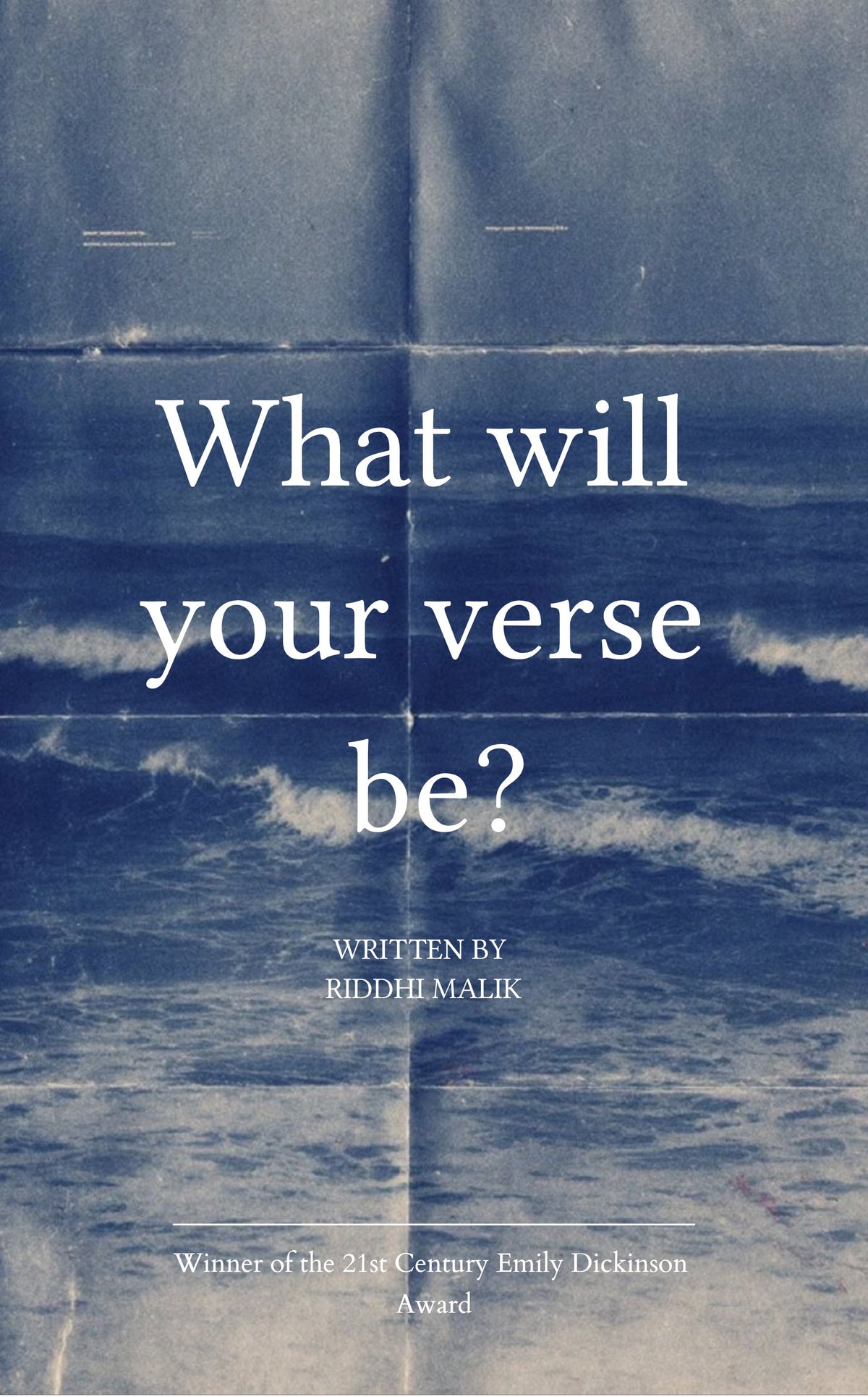 What will your verse be?