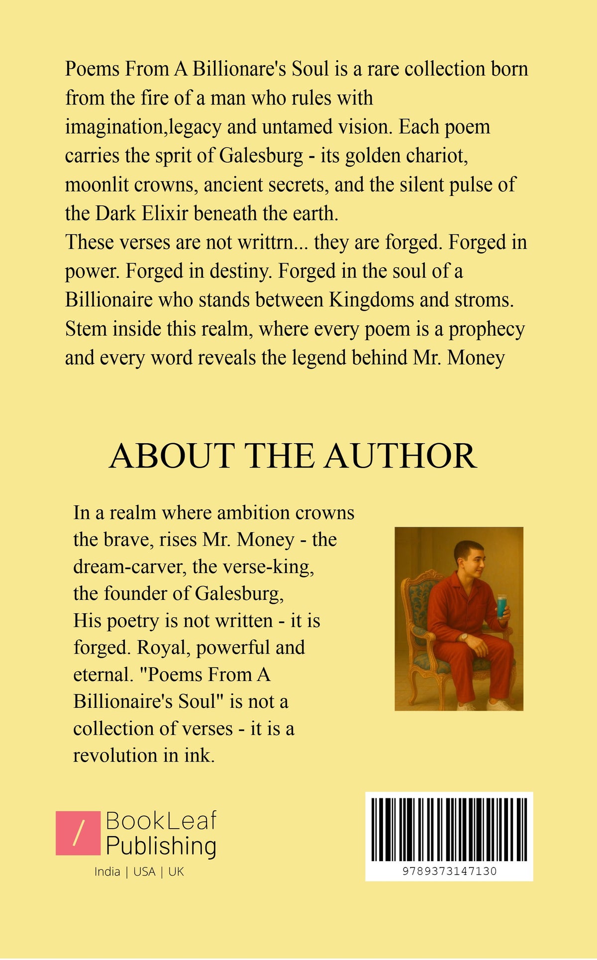 Poems from a Billionaire’s Soul