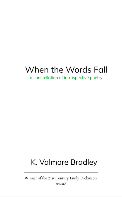When the Words Fall