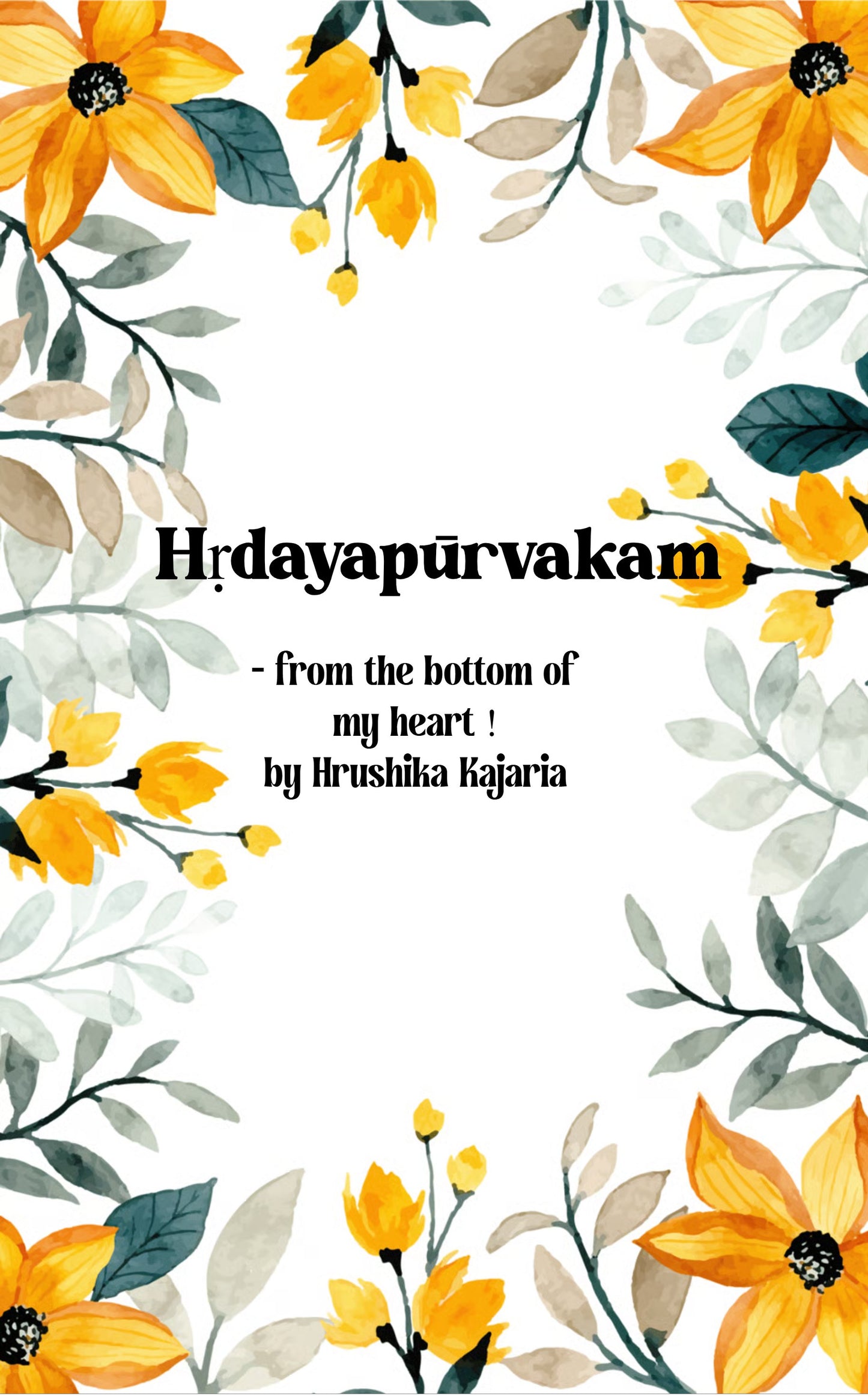Hṛdayapūrvakam