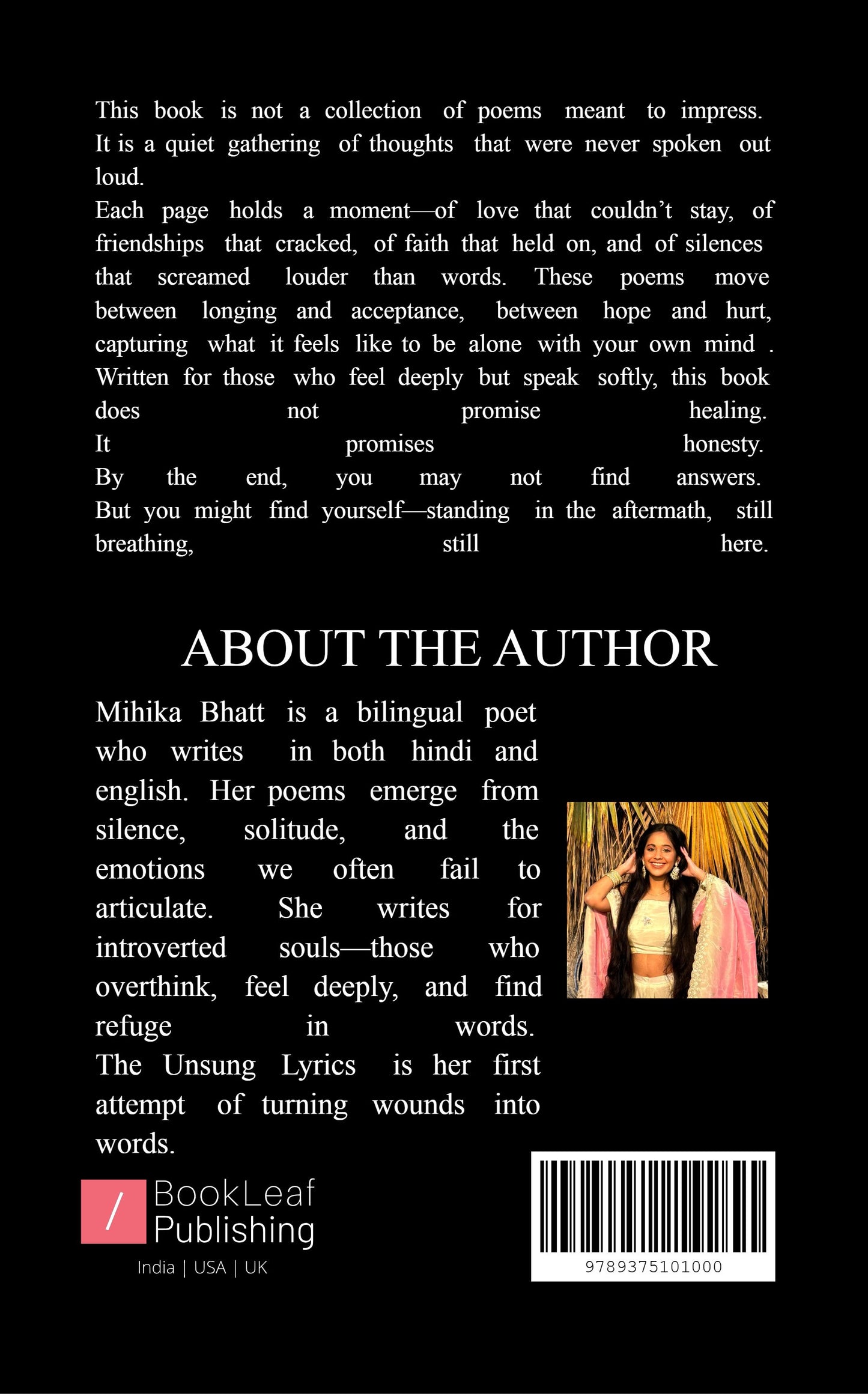 The unsung lyrics